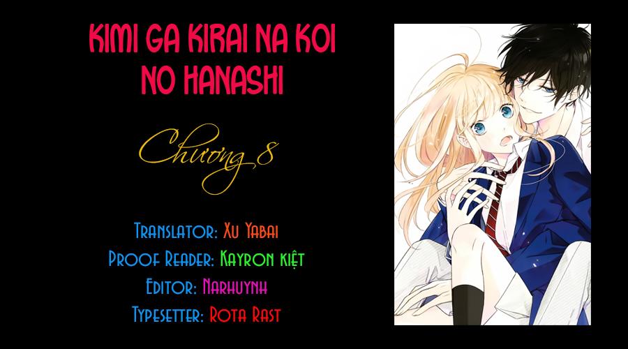 Kimi Ga Kirai Na Koi No Hanashi Chapter 8 - Trang 2