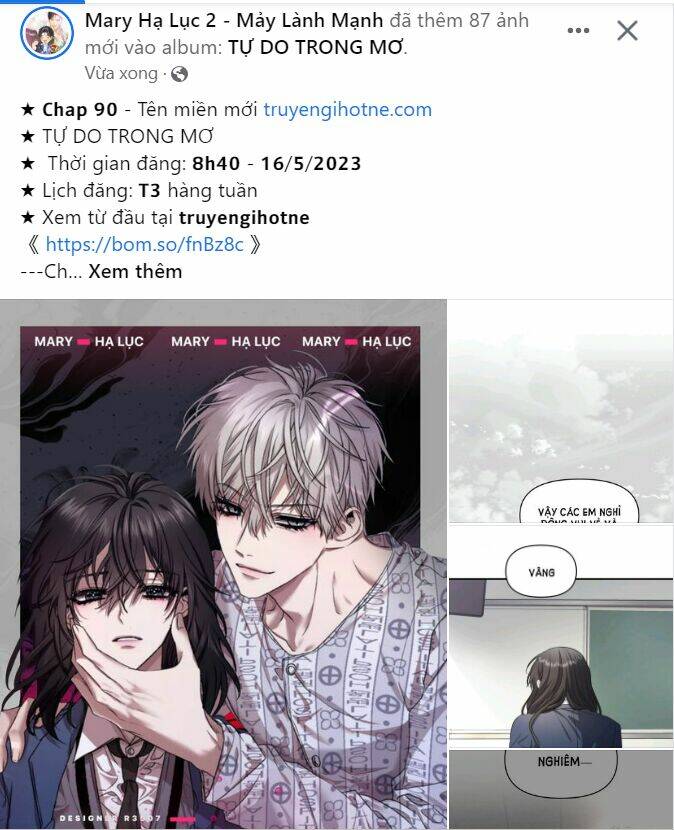 Tự Do Trong Mơ Chapter 90.2 - Trang 2