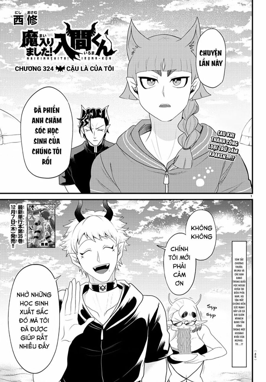 Mairimashita! Iruma-Kun Chapter 324 - Trang 2