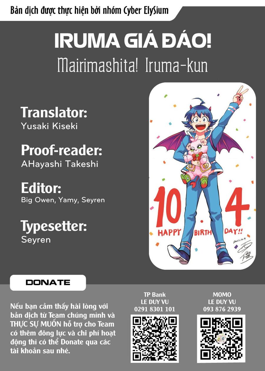 Mairimashita! Iruma-Kun Chapter 323 - Trang 2