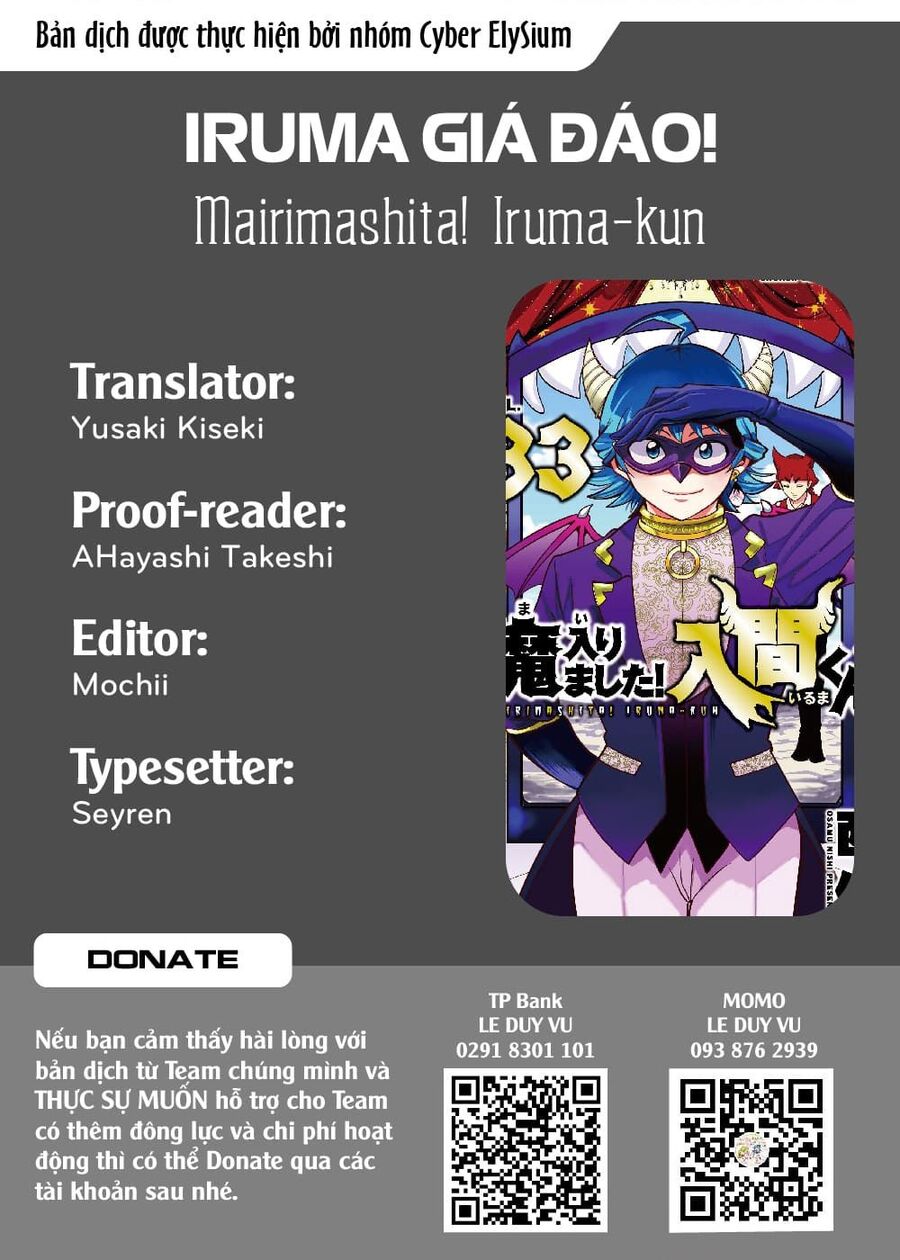 Mairimashita! Iruma-Kun Chapter 315 - Trang 2