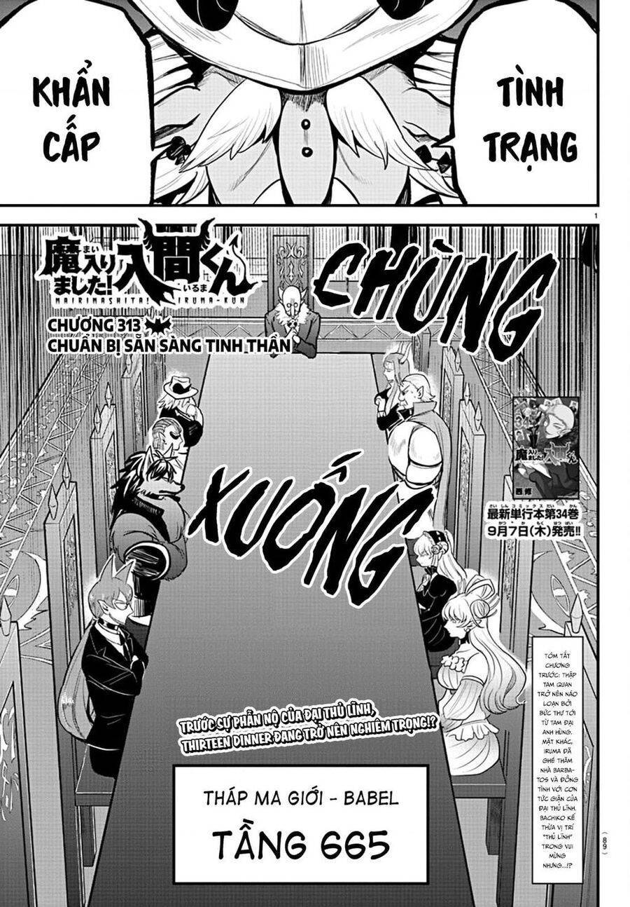 Mairimashita! Iruma-Kun Chapter 313 - Trang 2