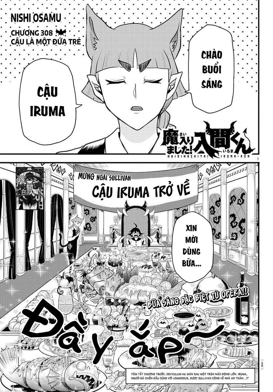 Mairimashita! Iruma-Kun Chapter 308 - Trang 2