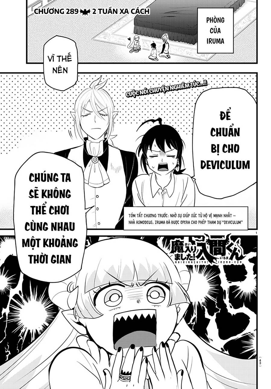 Mairimashita! Iruma-Kun Chapter 289 - Trang 2