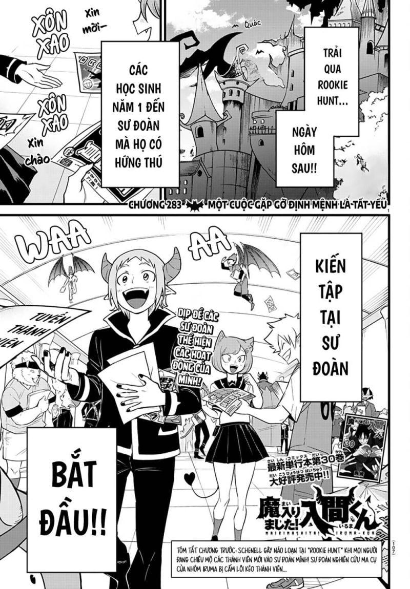 Mairimashita! Iruma-Kun Chapter 283 - Trang 2