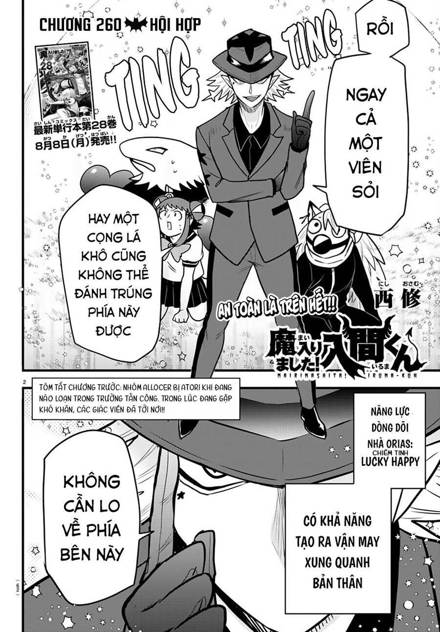 Mairimashita! Iruma-Kun Chapter 260 - Trang 2