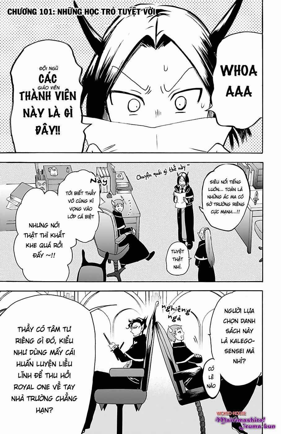 Mairimashita! Iruma-Kun Chapter 101 - Trang 2