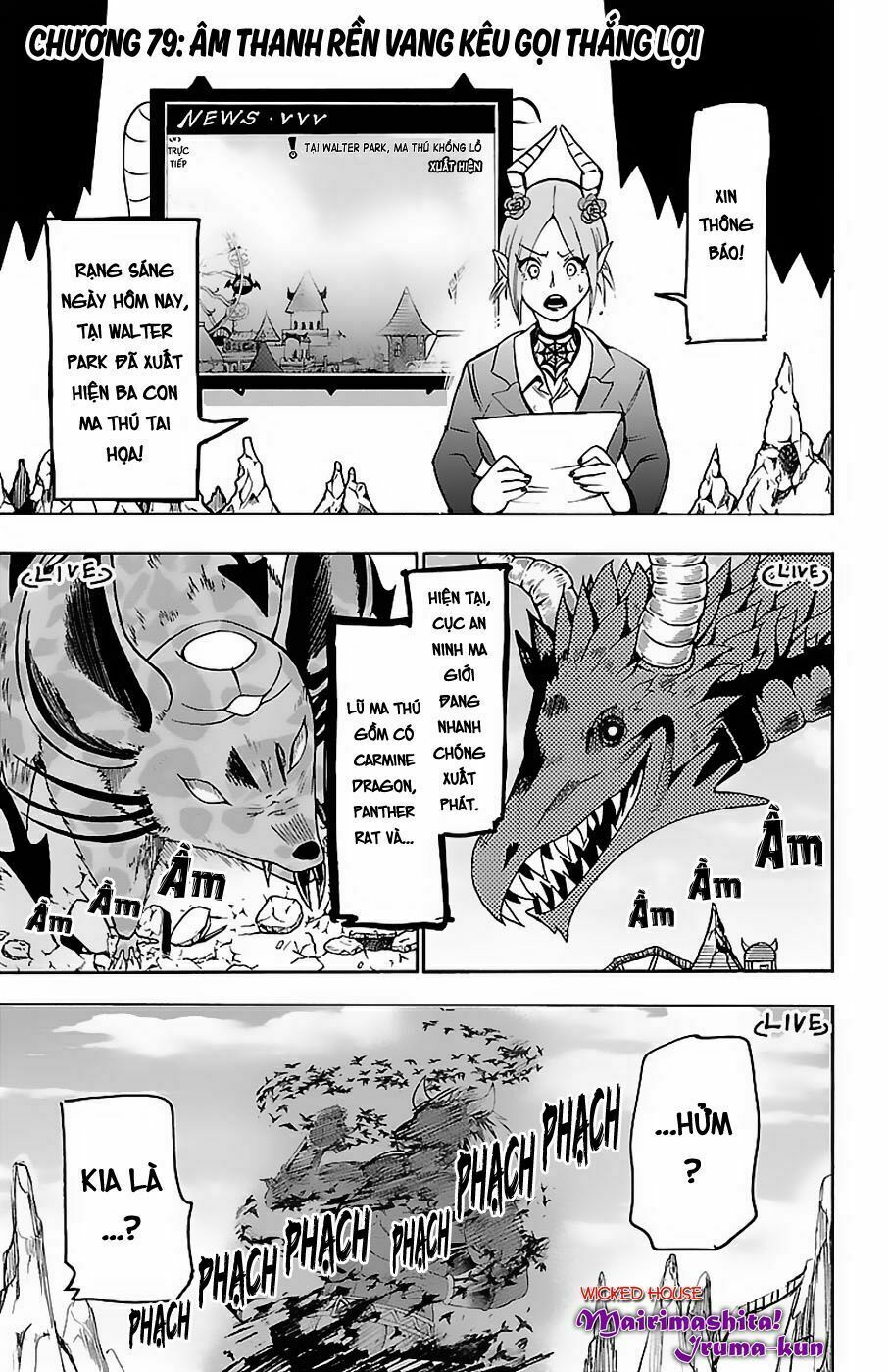 Mairimashita! Iruma-Kun Chapter 79 - Trang 2