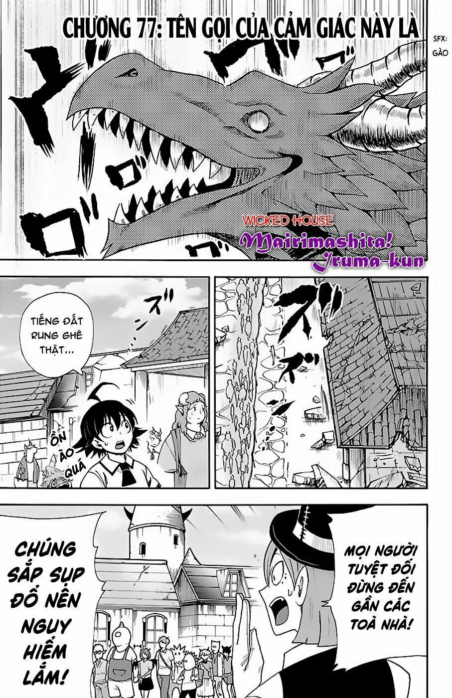 Mairimashita! Iruma-Kun Chapter 77 - Trang 2