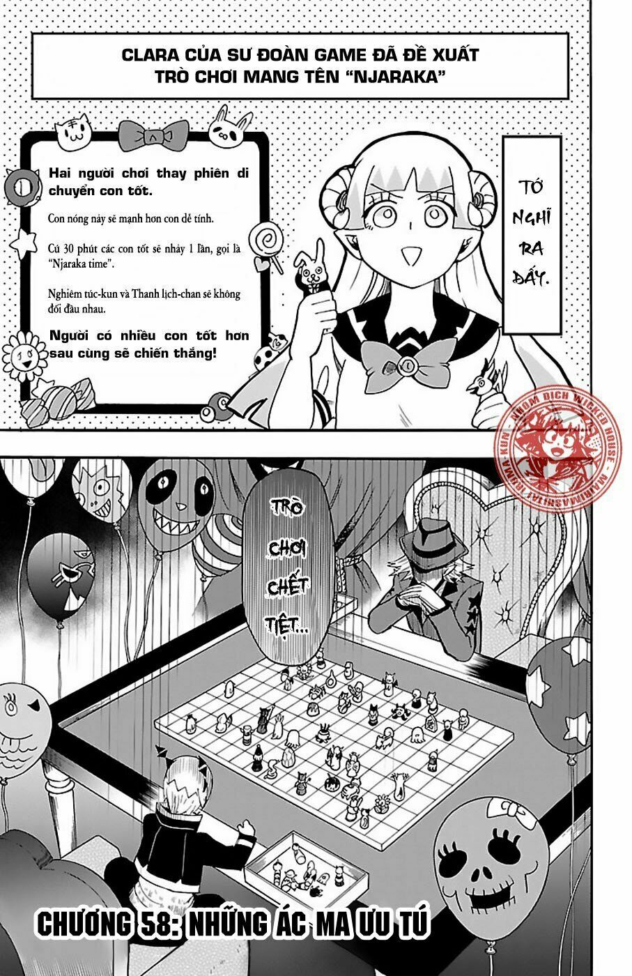 Mairimashita! Iruma-Kun Chapter 58 - Trang 2