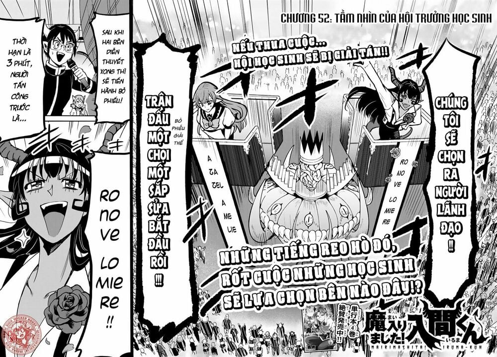 Mairimashita! Iruma-Kun Chapter 52 - Trang 2