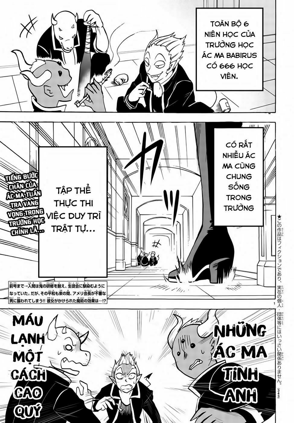 Mairimashita! Iruma-Kun Chapter 49 - Trang 2