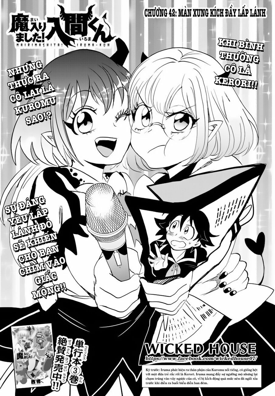 Mairimashita! Iruma-Kun Chapter 42 - Trang 2