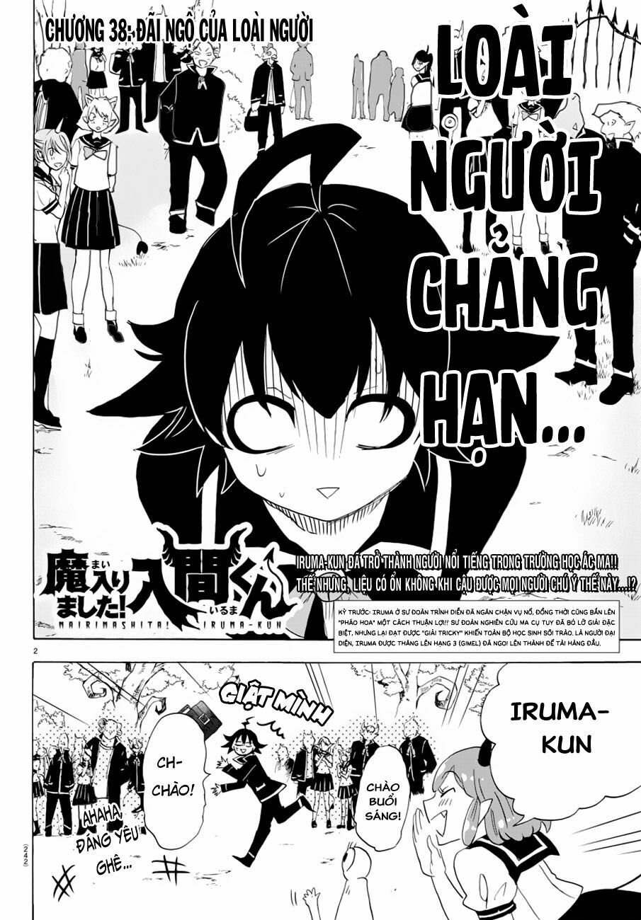 Mairimashita! Iruma-Kun Chapter 38 - Trang 2