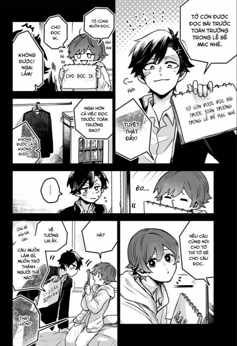 Kuchi Ga Saketemo Kimi Ni Wa Chapter 37 - Trang 2