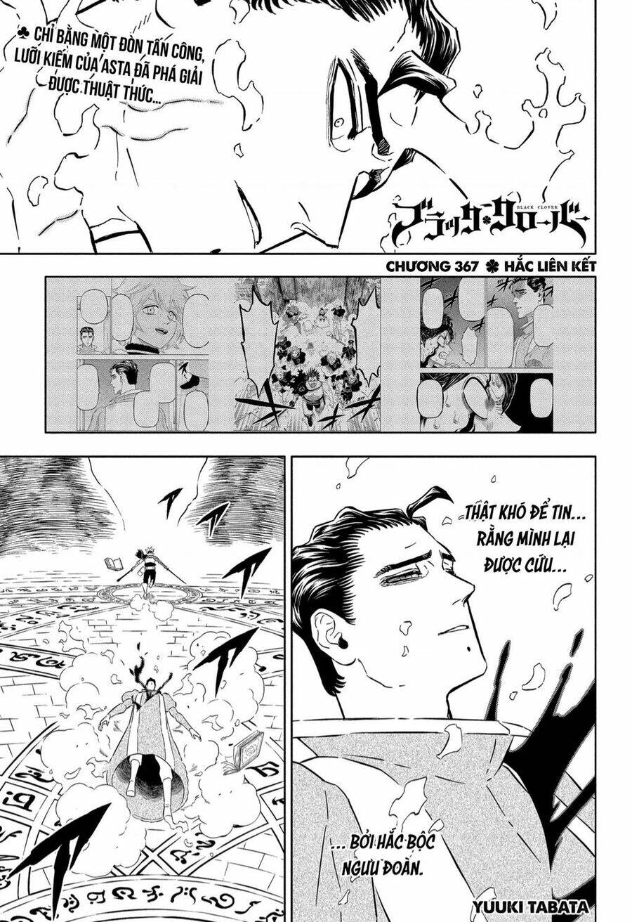 Black Clover – Pháp Sư Không Phép Thuật Chapter 367 - Trang 2