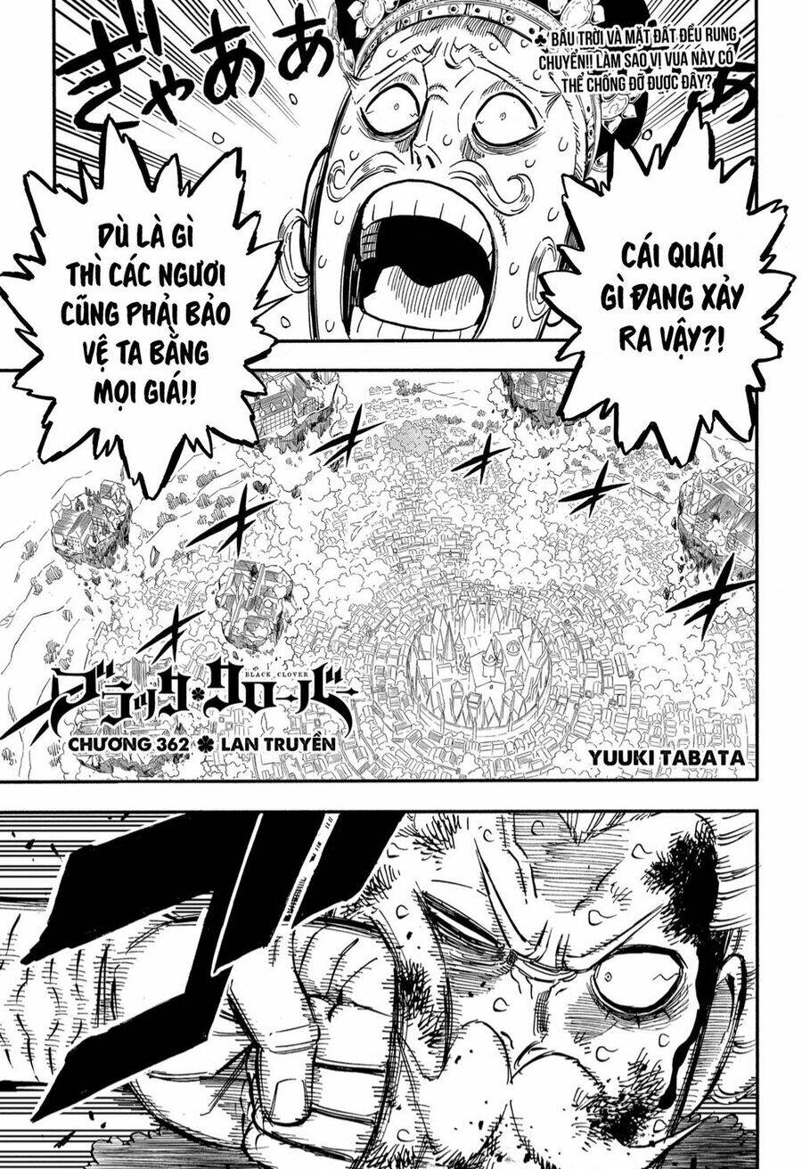 Black Clover – Pháp Sư Không Phép Thuật Chapter 362 - Trang 2