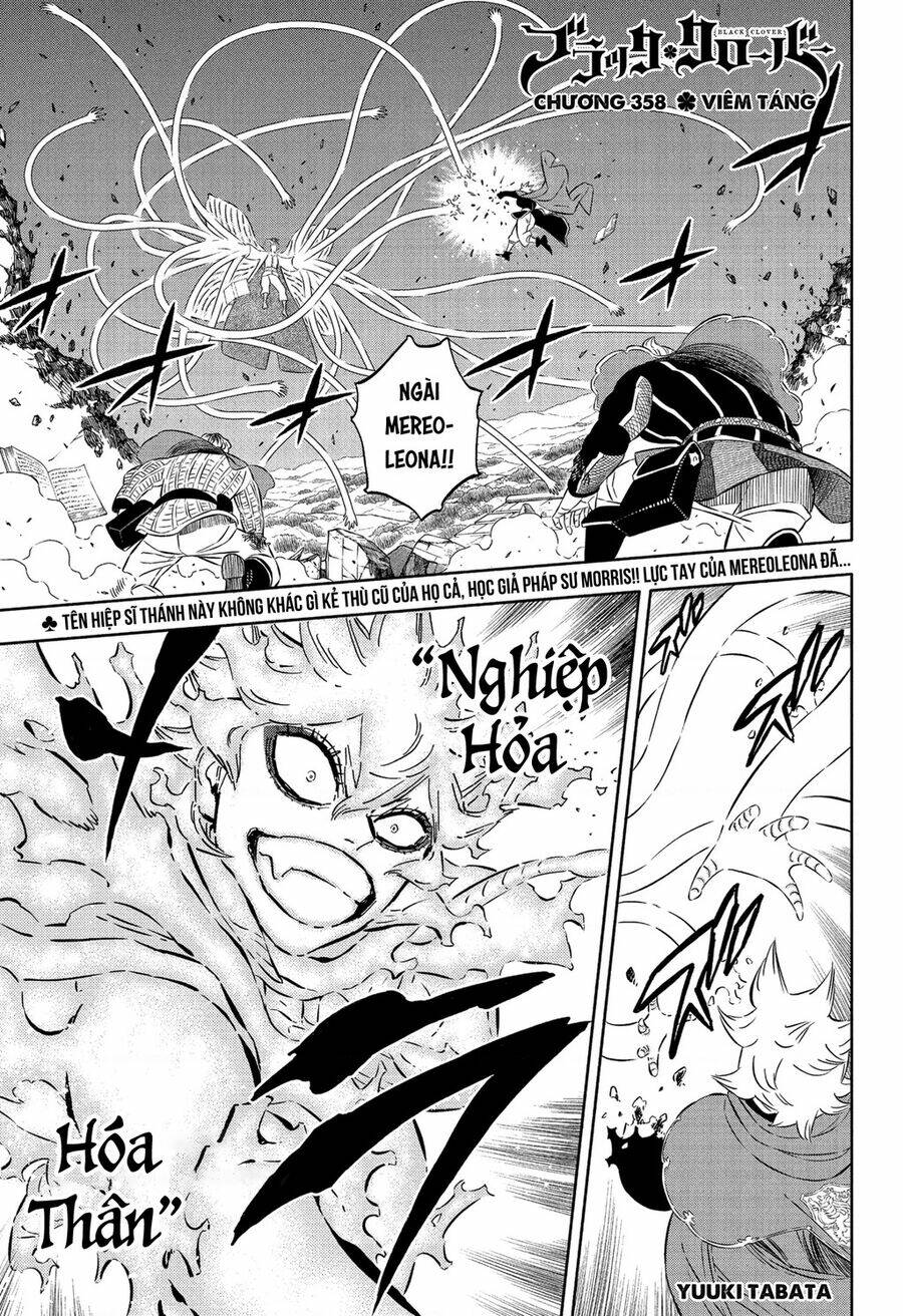 Black Clover – Pháp Sư Không Phép Thuật Chapter 358 - Trang 2