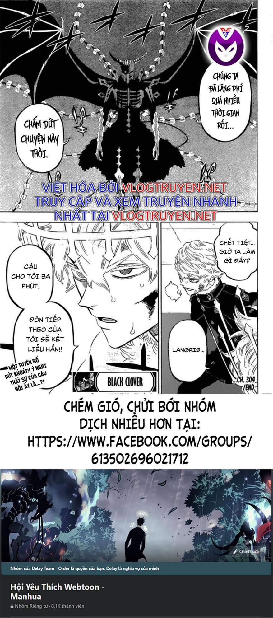 Black Clover – Pháp Sư Không Phép Thuật Chapter 304 - Trang 2