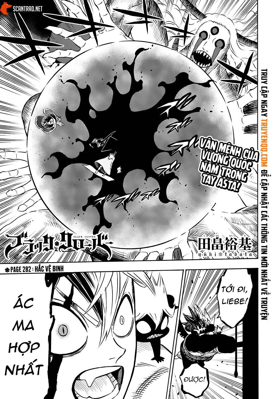 Black Clover – Pháp Sư Không Phép Thuật Chapter 282 - Trang 2