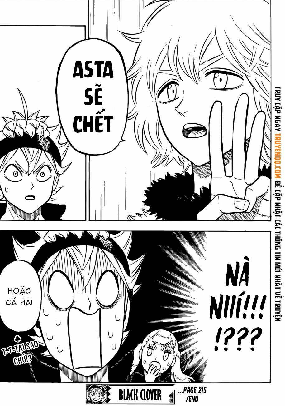 Black Clover – Pháp Sư Không Phép Thuật Chapter 215 - Trang 2