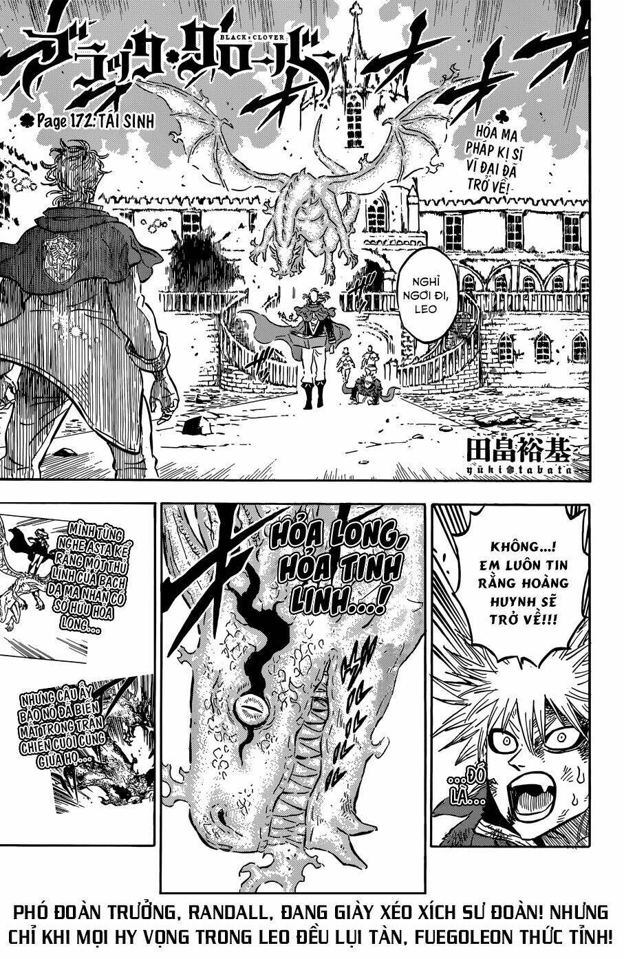 Black Clover – Pháp Sư Không Phép Thuật Chapter 172 - Trang 2