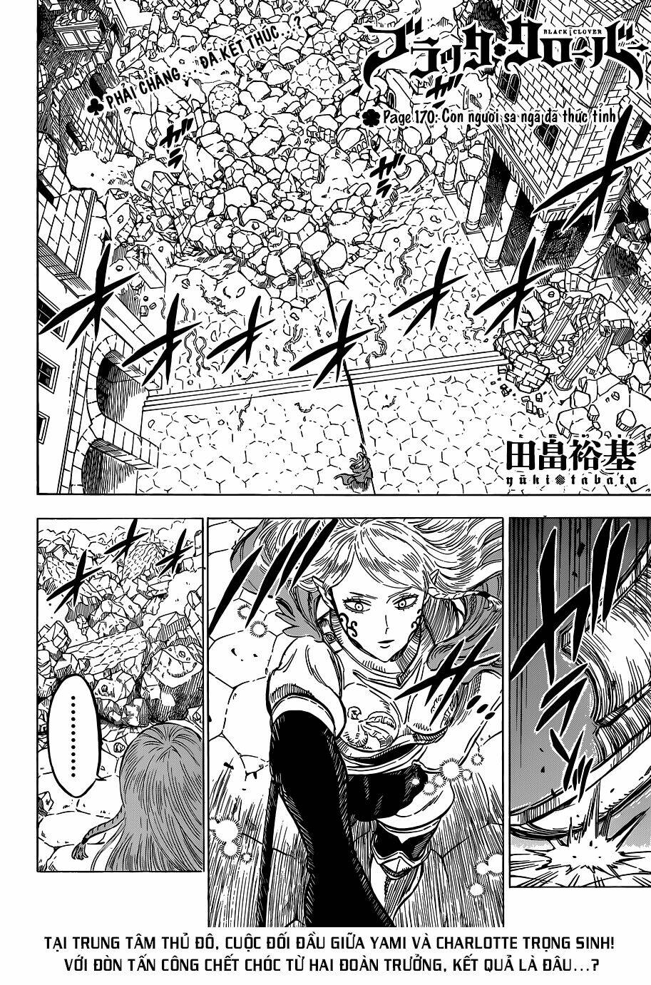 Black Clover – Pháp Sư Không Phép Thuật Chapter 170 - Trang 2