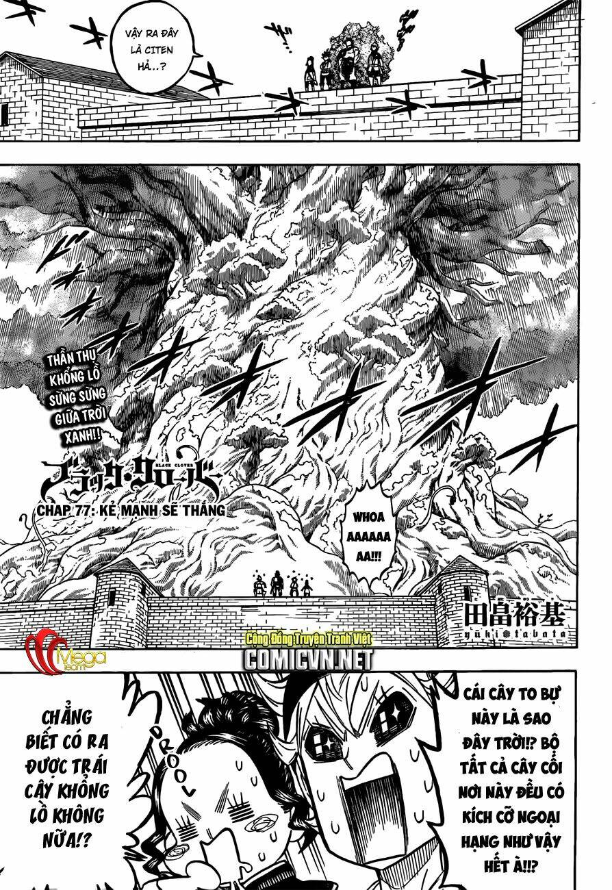 Black Clover – Pháp Sư Không Phép Thuật Chapter 77 - Trang 2