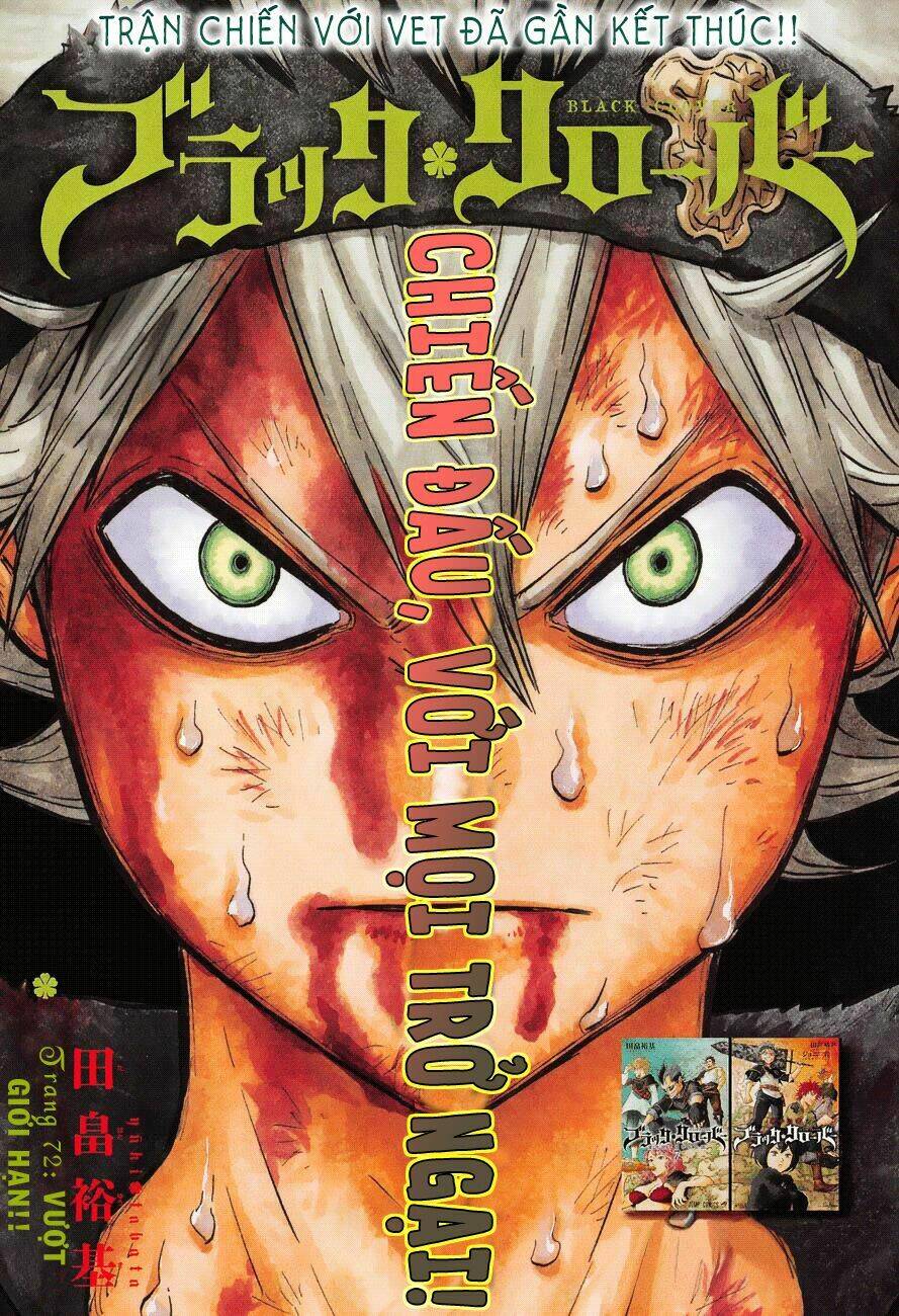 Black Clover – Pháp Sư Không Phép Thuật Chapter 72 - Trang 2