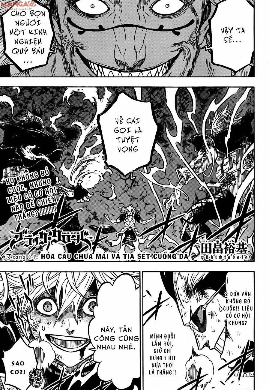 Black Clover – Pháp Sư Không Phép Thuật Chapter 64 - Trang 2