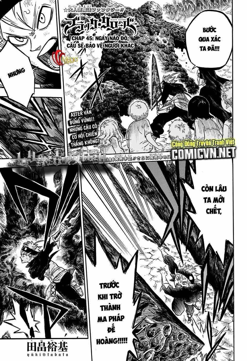 Black Clover – Pháp Sư Không Phép Thuật Chapter 45 - Trang 2