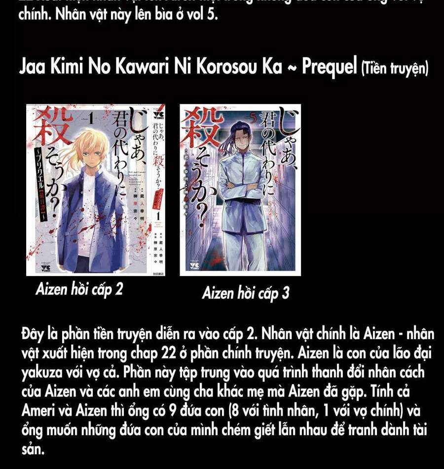 Jaa Kimi No Kawari Ni Korosou Ka ~ Prequel Chapter 8 - Trang 2