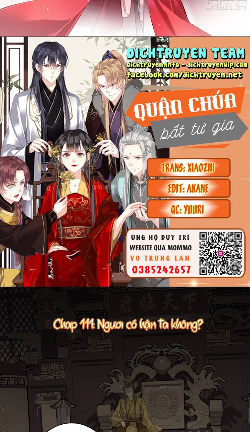 Quận Chúa Bất Tư Gia Chapter 111 - Trang 2