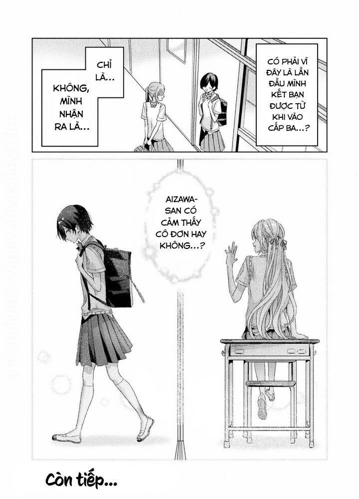 Tớ Thấy Cậu Được Đó, Aizawa-San Chapter 3 - Trang 2