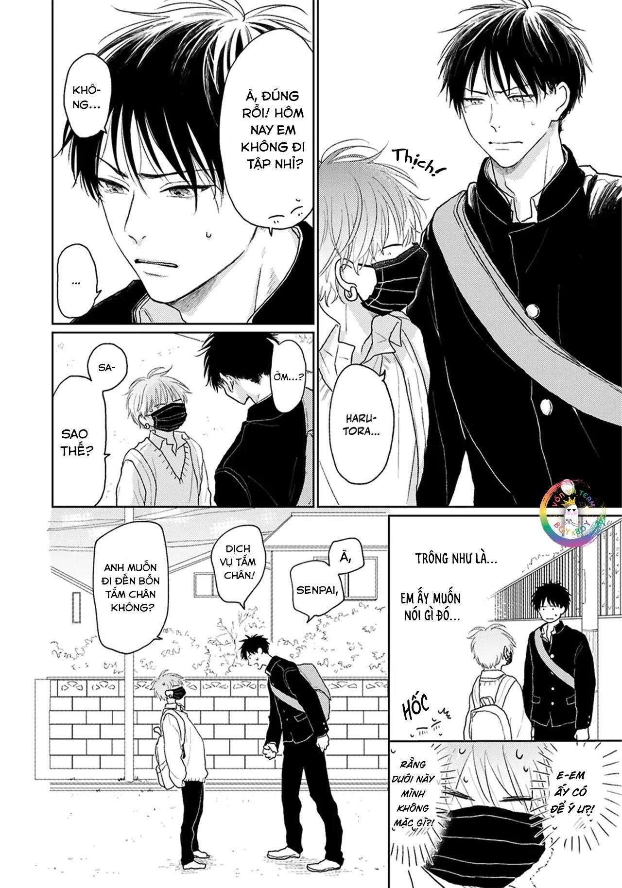 Đợi Chút Đã, Harutora-Kun Chapter 3 - Trang 2