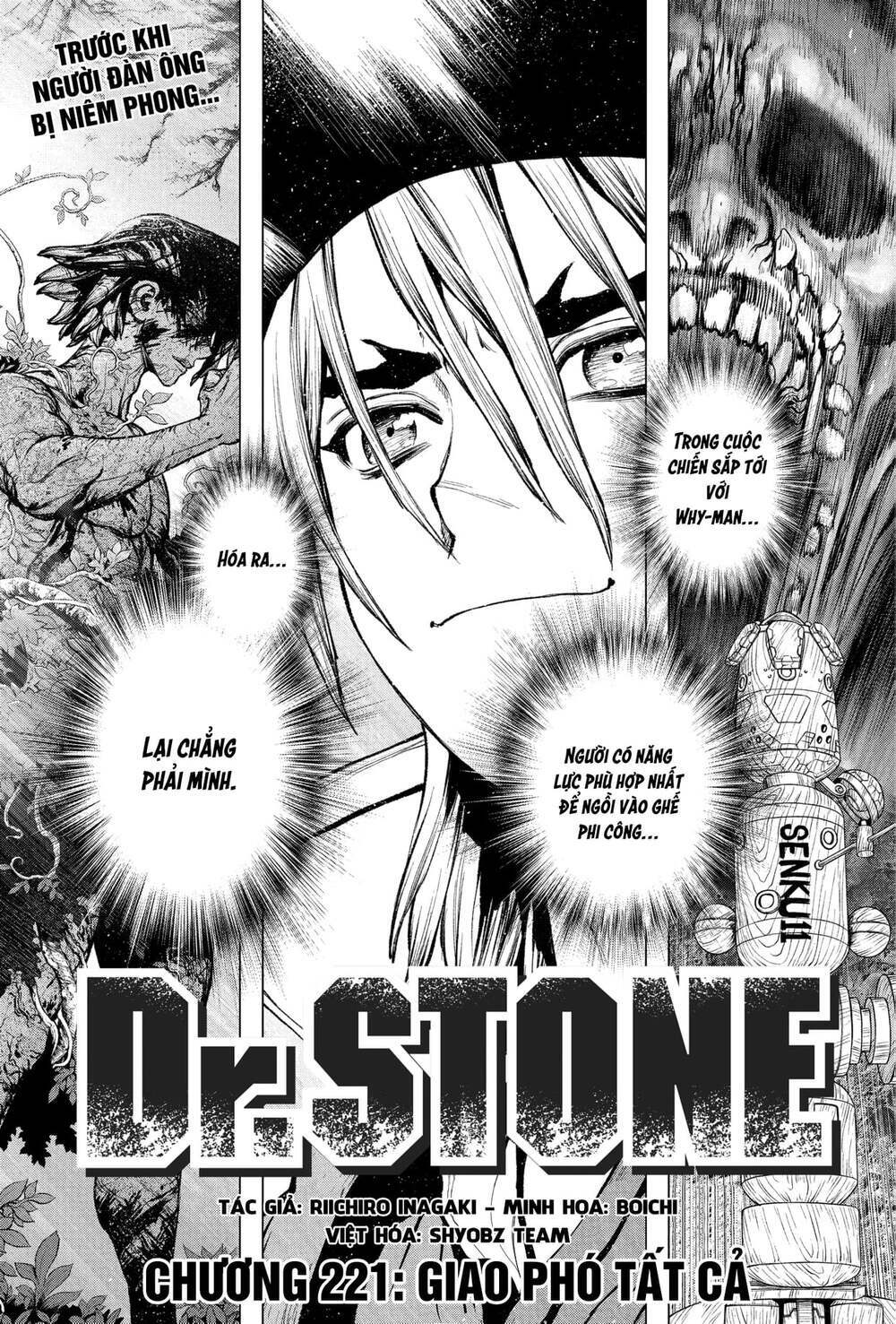 Dr.Stone – Hồi Sinh Thế Giới Chapter 221 - Trang 2