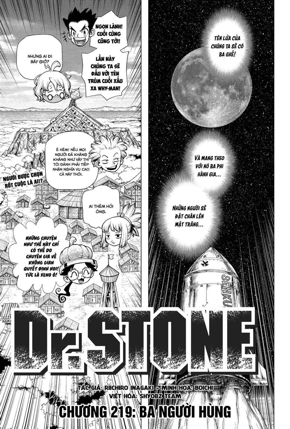 Dr.Stone – Hồi Sinh Thế Giới Chapter 219 - Trang 2