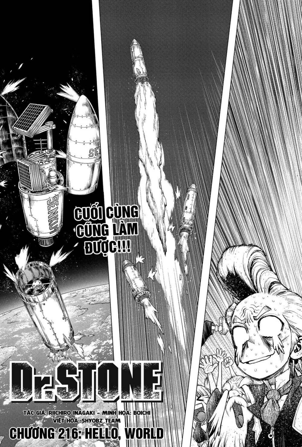 Dr.Stone – Hồi Sinh Thế Giới Chapter 216 - Trang 2