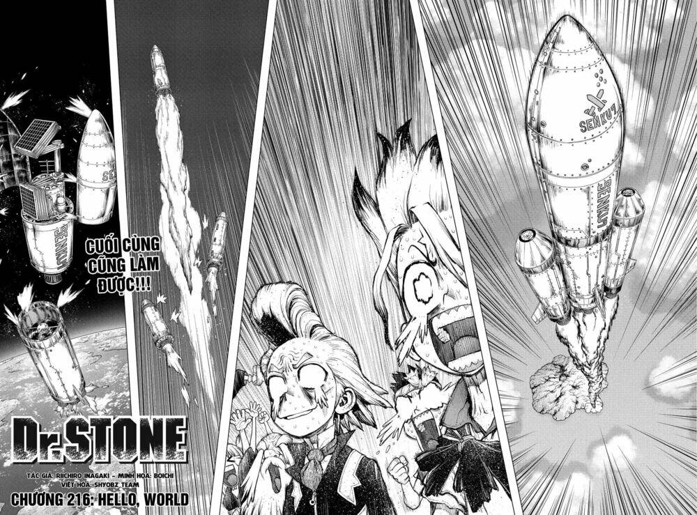 Dr.Stone – Hồi Sinh Thế Giới Chapter 216 - Trang 2