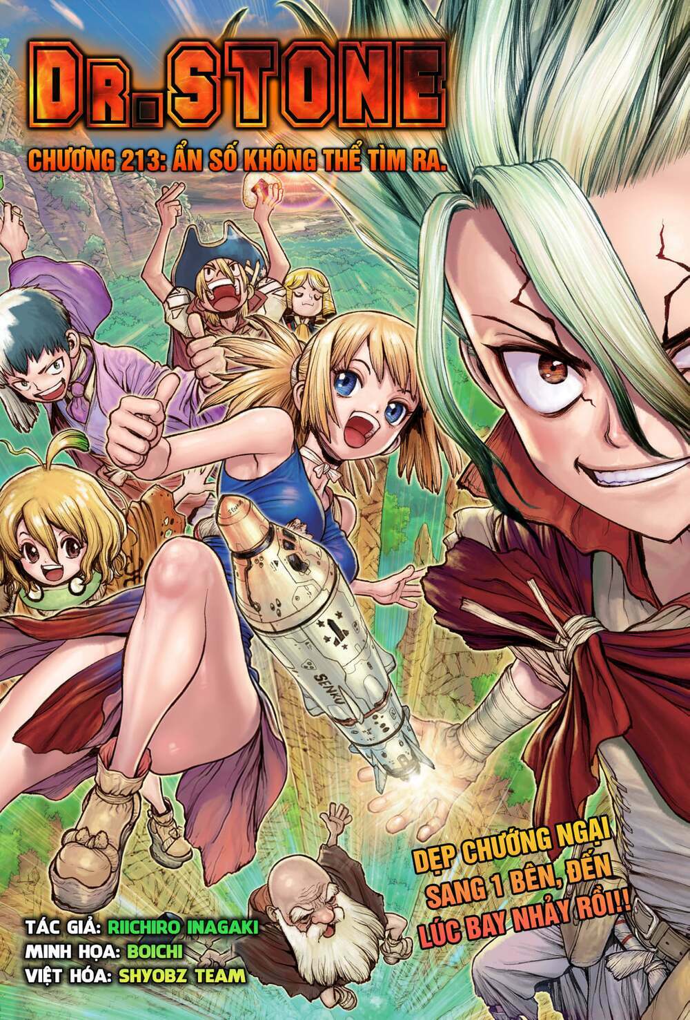 Dr.Stone – Hồi Sinh Thế Giới Chapter 213 - Trang 2