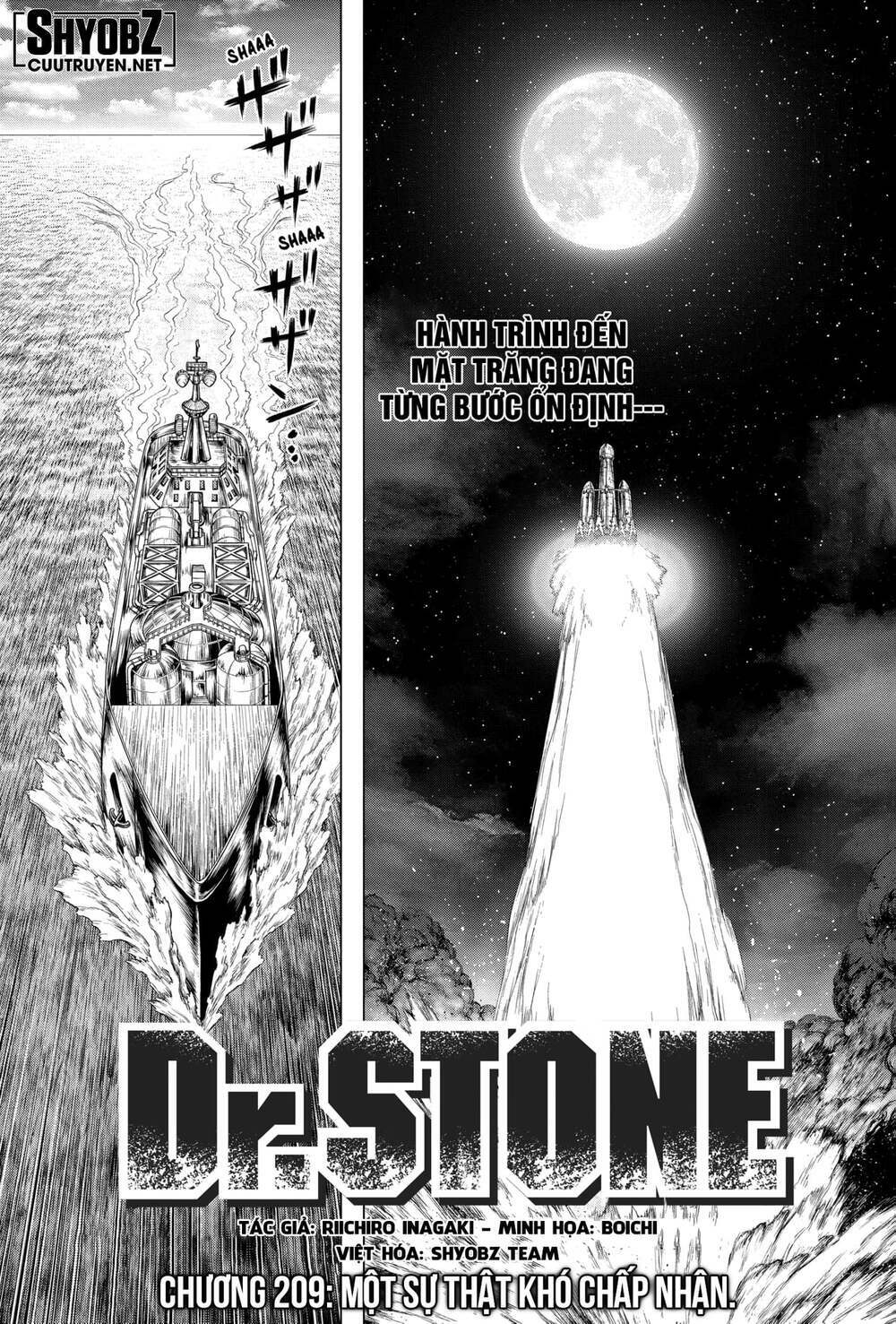 Dr.Stone – Hồi Sinh Thế Giới Chapter 209 - Trang 2