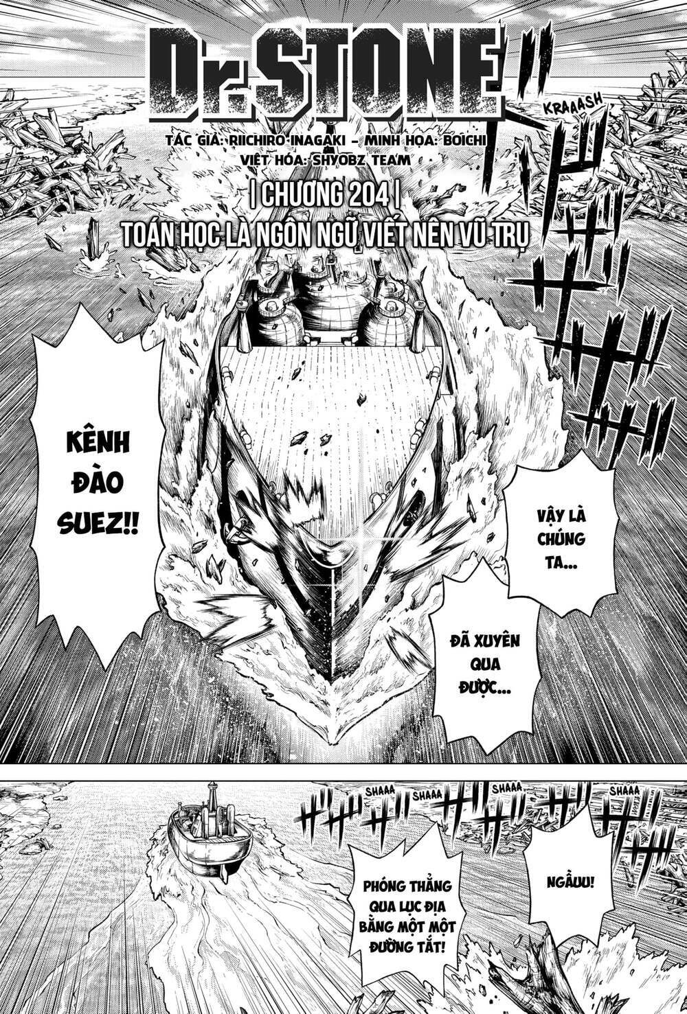 Dr.Stone – Hồi Sinh Thế Giới Chapter 204 - Trang 2