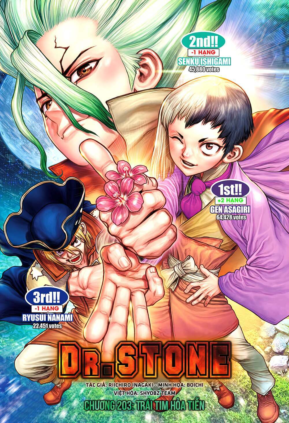 Dr.Stone – Hồi Sinh Thế Giới Chapter 203 - Trang 2