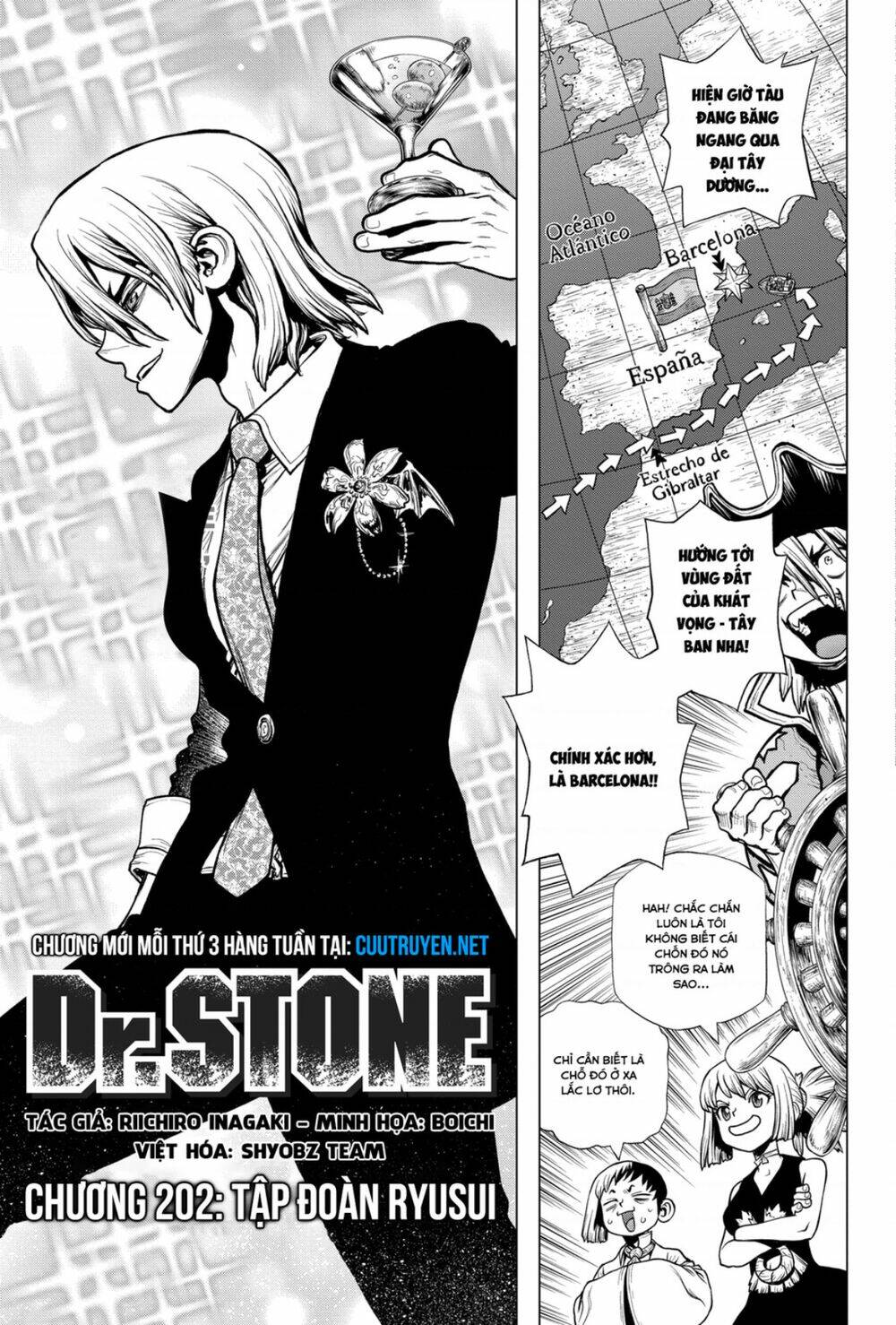 Dr.Stone – Hồi Sinh Thế Giới Chapter 202 - Trang 2