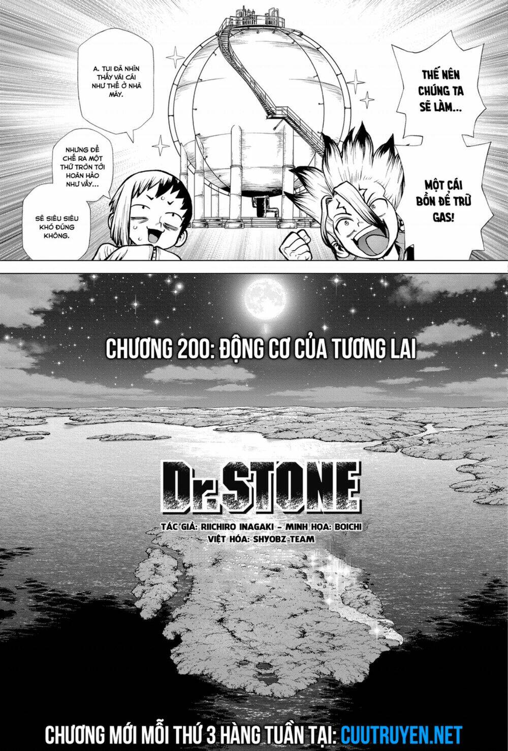 Dr.Stone – Hồi Sinh Thế Giới Chapter 200 - Trang 2