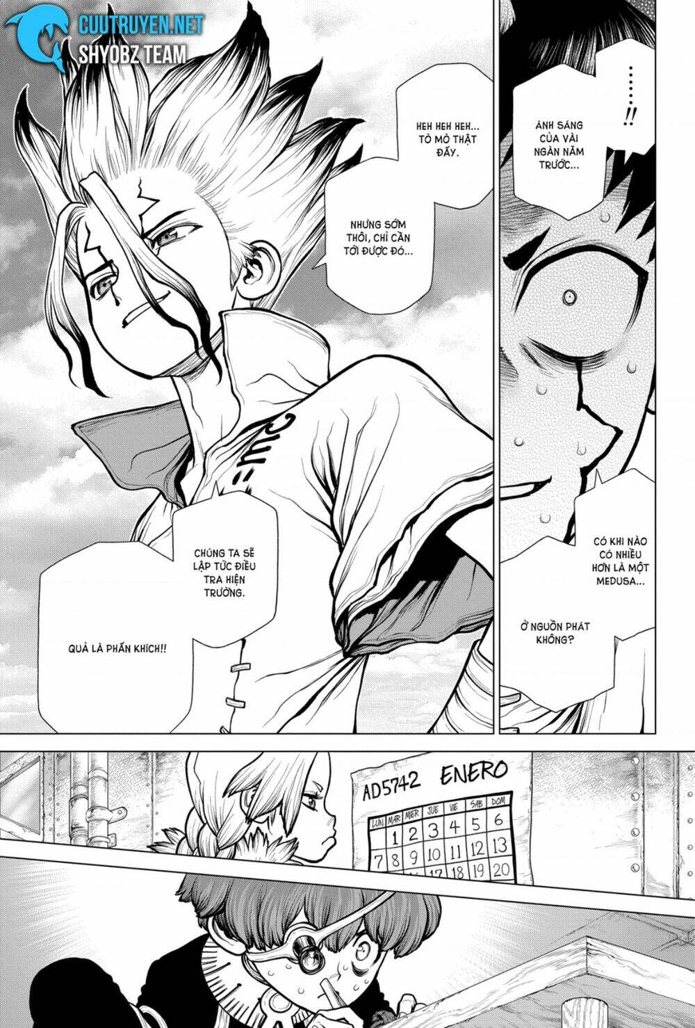 Dr.Stone – Hồi Sinh Thế Giới Chapter 180 - Trang 2