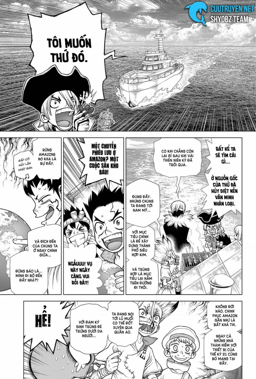 Dr.Stone – Hồi Sinh Thế Giới Chapter 172 - Trang 2