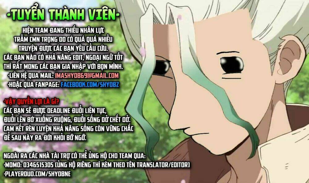 Dr.Stone – Hồi Sinh Thế Giới Chapter 137 - Trang 2