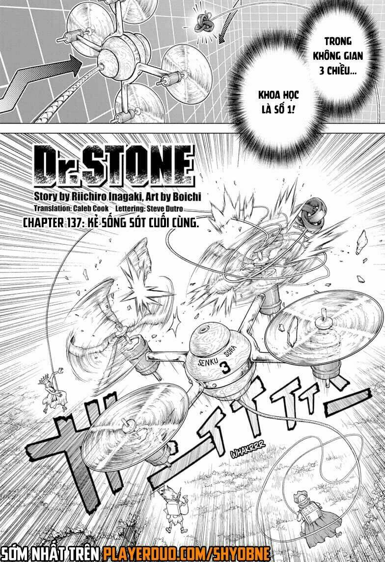 Dr.Stone – Hồi Sinh Thế Giới Chapter 137 - Trang 2