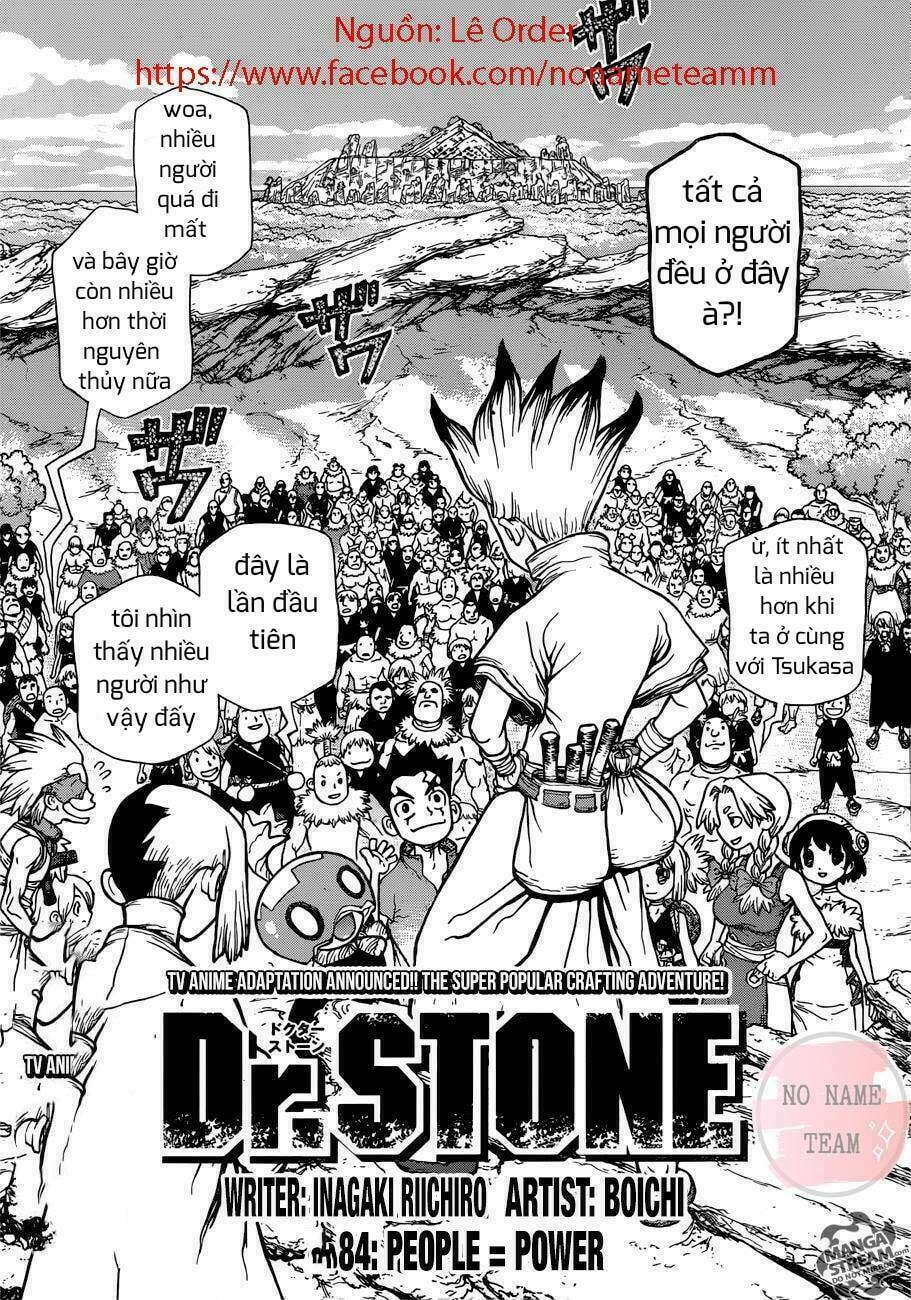 Dr.Stone – Hồi Sinh Thế Giới Chapter 84 - Trang 2